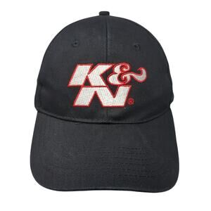 K&N Make Your Move Strapback Baseball Cap Black One Size Adjustable Embroidered